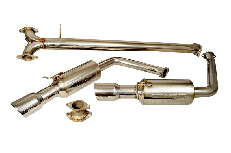 Injen 2011–14 Hyundai Sonata/Kia Optima 2,0 l – 3 Zoll Cat Back mit zwei 60-mm-Schalldämpfern