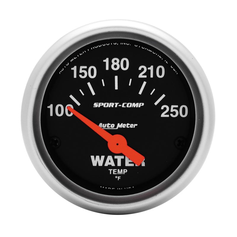 Autometer Sport-Comp 70–72 Chevelle SS/El Camino Armaturenbrett-Kit, 6-teilig, Drehzahlmesser/MPH/Kraftstoff/Öl/WTMP/Volt