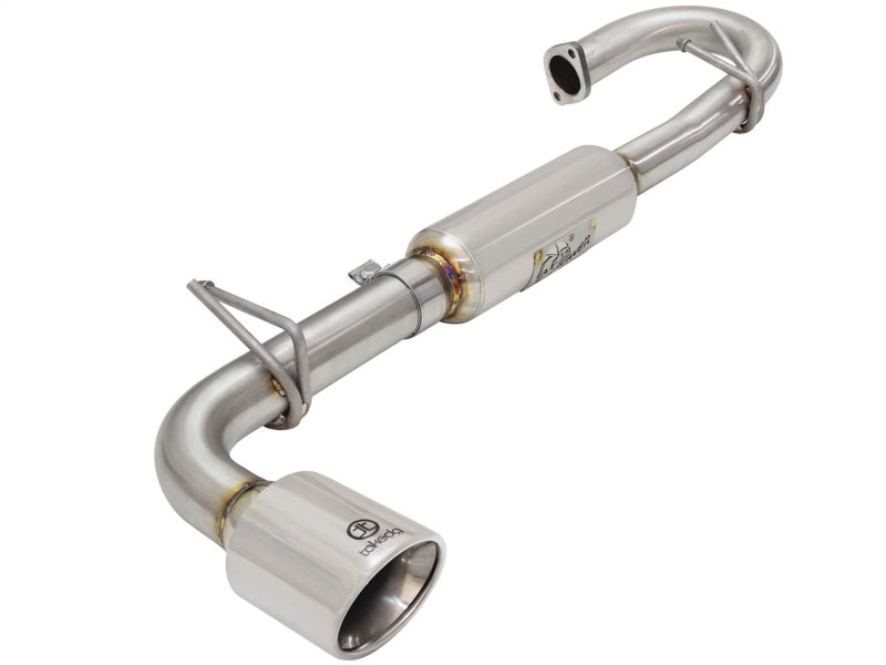 aFe 11-16 Scion TC L4-2,5 l 304SS 2-1/4 Zoll bis 2-1/2 Zoll Axle-Back Takeda-Auspuff mit polierter Spitze