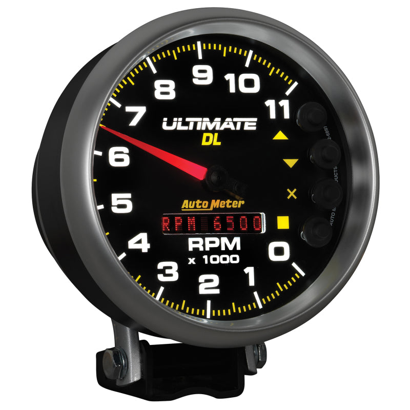 Autometer Ultimate DL Playback Drehzahlmesser, 12,7 cm, 11.000 U/min, Schwarz