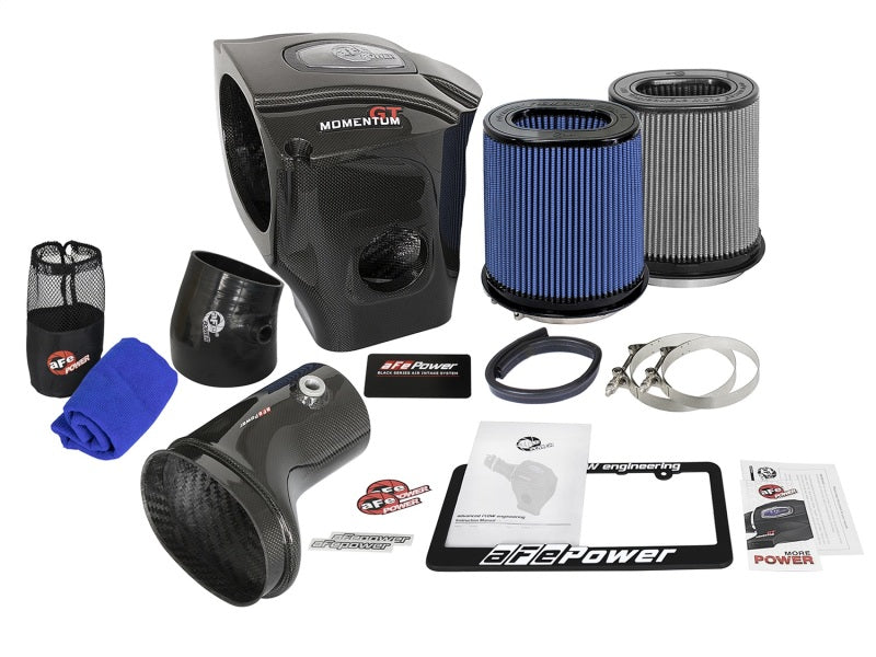 aFe Momentum GT Black Series Carbonfaser CAIS 2017 Dodge Challenger/Charger SRT Hellcat V8-6.2L(sc)