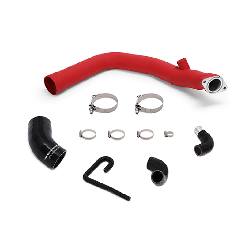 Mishimoto 2015 Subaru WRX Laderohr-Kit – Wrinkle Red