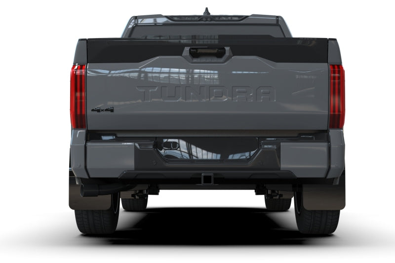 Rally Armor 22–25 Toyota Tundra Schwarz UR Schmutzfänger mit Metallic-Schwarz-Logo