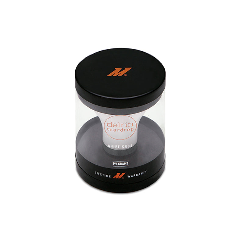 Mishimoto Teardrop-Schaltknauf - Weiß