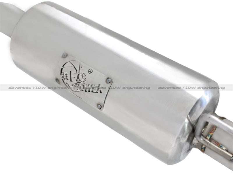 aFe Takeda Auspuff Cat-Back 304 Edelstahl 11-14 Nissan Juke L4 1,6L (t) polierte Spitze