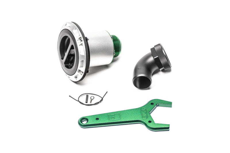 Radium Engineering Standard-Füller mit Fernmontage und Entlüftung, 1,5 Zoll-Kniestück