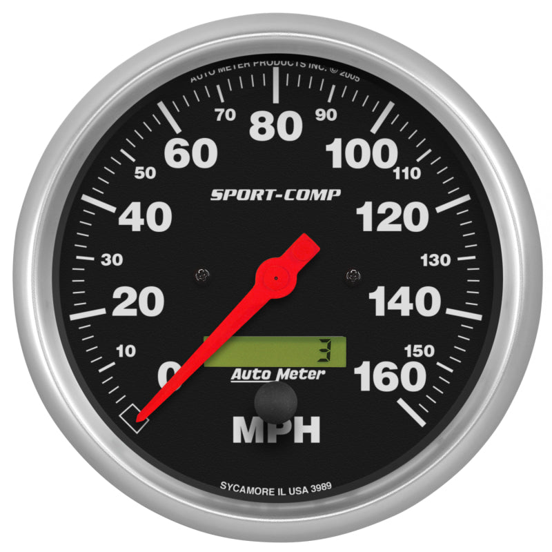 Autometer Sport-Comp 66-76 Nova Dash Kit 6-teilig Drehzahlmesser / MPH / Kraftstoff / Öl / WTMP / Volt