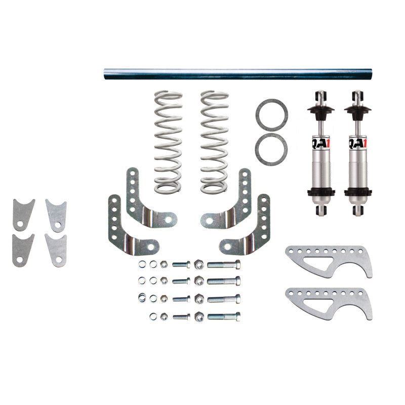 QA1 Pro Einschweiß-Gewindefahrwerk hinten – RideSensitive – 12 Zoll x 130 lbs/Zoll – 3-Zoll-Rohr – Aluminium