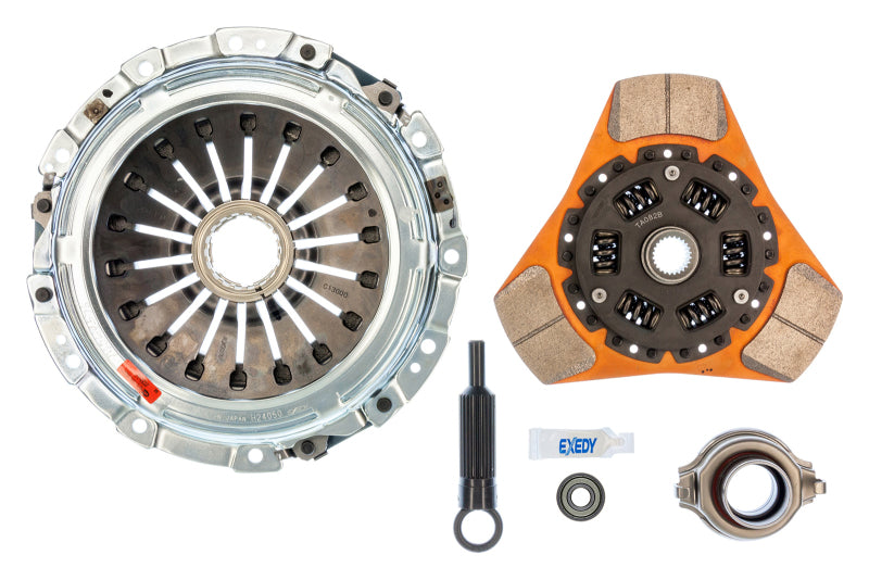 Exedy 2004–2014 Subaru Impreza WRX STI H4 Stage 2 Keramik-Kupplung, dicke Scheibe