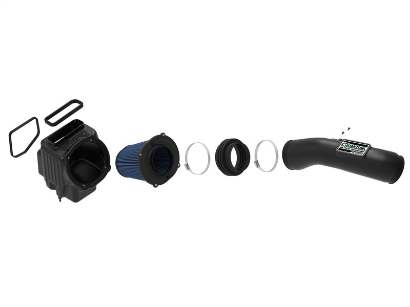 aFe Quantum Pro 5R Kaltluftansaugsystem 17-18 GM/Chevy Duramax V6-6.6L L5P – geölt