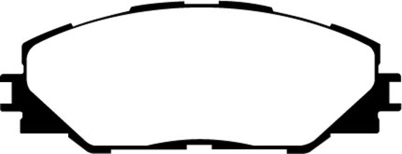 EBC 09-10 Pontiac Vibe 2.4 2WD Greenstuff Bremsbeläge vorne