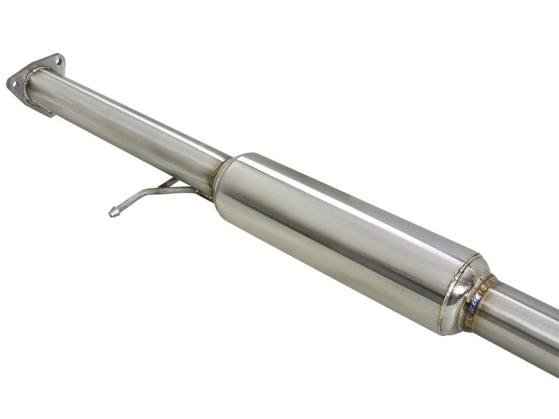 aFe Takeda Auspuff 304SS Dual Cat-Back mit schwarzen Spitzen 13-17 Honda Accord LX/EX/EX-L Limousine L4 2,4 l