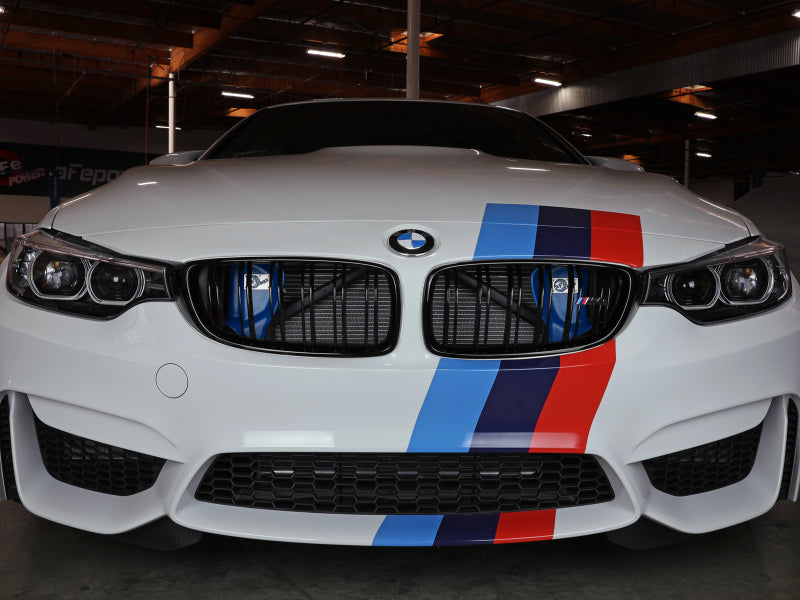 aFe Magnum FORCE Dynamische Lufthutze 15-18 BMW M3/15-20 M4 - Blau