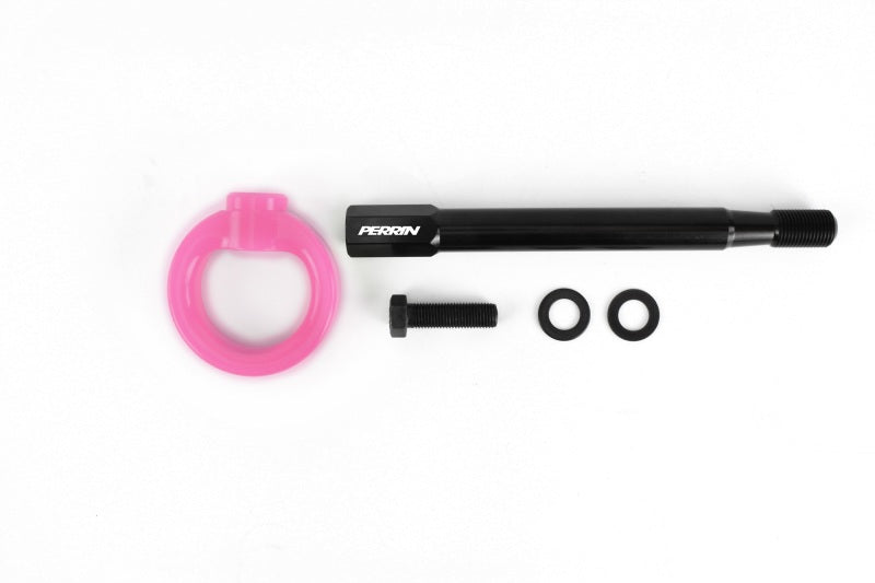 PERRIN 08-14 Subaru WRX/STI Abschlepphaken-Set (vorne) – Hyper Pink