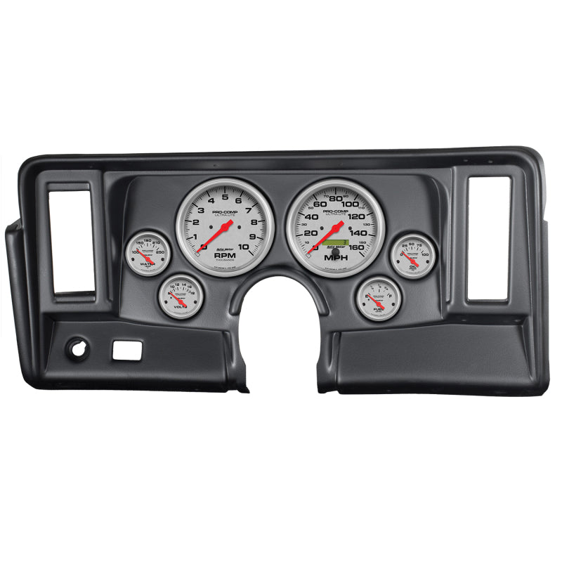Autometer Ultra-Lite 69-76 Nova Dash Kit 6-teilig Drehzahlmesser / MPH / Kraftstoff / Öl / WTMP / Volt