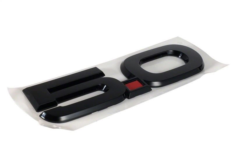 Ford Racing 15-17 Ford Mustang 5.0L Kotflügelemblem Schwarz