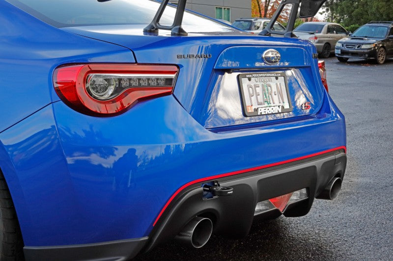 PERRIN 13–20 & 2022 Subaru BRZ / 13–16 Scion FRS / 17–20 Toyota 86 Abschlepphaken-Set (hinten) – Schwarz