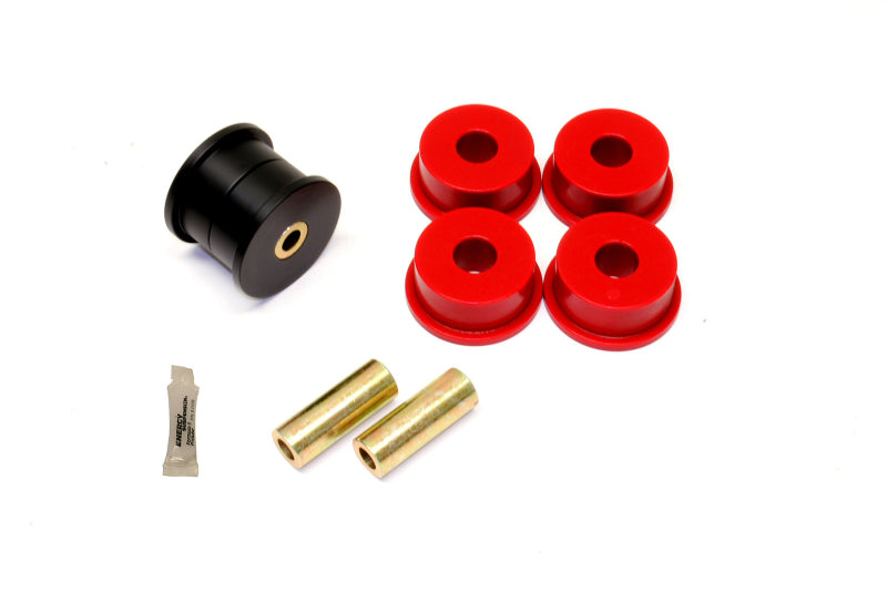 BMR 12-15 Camaro Differential-Montagebuchsen-Kit (Poly/Delrin-Kombination) – Schwarz/Rot