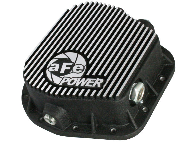 aFe Power Hinterachs-Differentialdeckel (bearbeitet) 12 Bolzen 9,75 Zoll 11-13 Ford F-150 EcoBoost V6 3,5 l (TT)