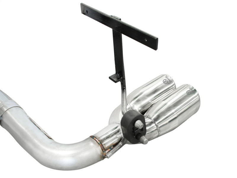 aFe Takeda Auspuff Axle-Back 08-14 Scion xB L4 2,4L 304SS Polierter Doppelrohrauspuff