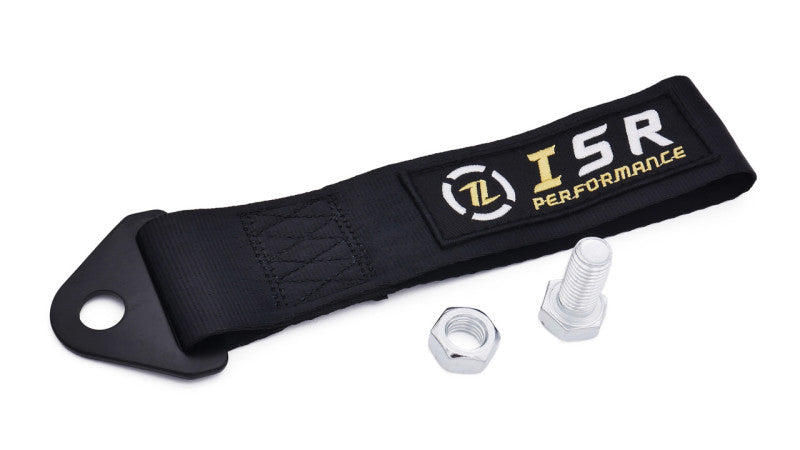 ISR Performance Universal Racing Abschleppgurt - Schwarz