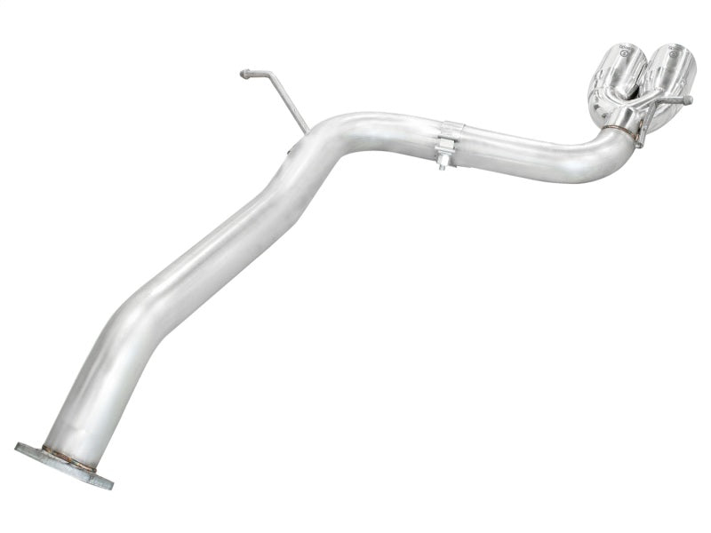 aFe Takeda Auspuff Axle-Back 08-14 Scion xB L4 2,4L 304SS Polierter Doppelrohrauspuff