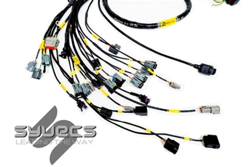 Rywire Honda K-Serie (mit Syvecs S7 ECU) Motorkabelbaum mit OBD2 Alt/EV14 Inj/AEM IAT & MAP (Adapter erforderlich)