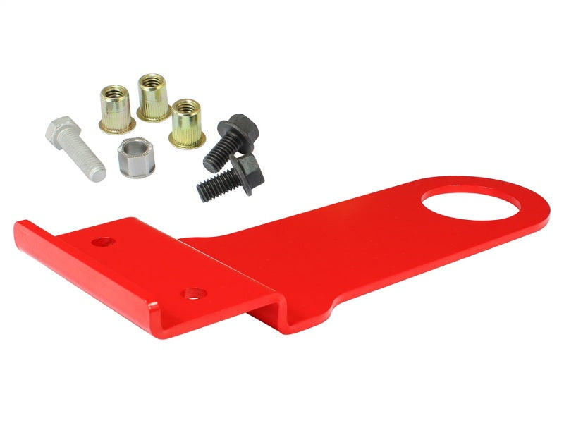 aFe Control Abschlepphaken vorne Rot 05-13 Chevrolet Corvette (C6)
