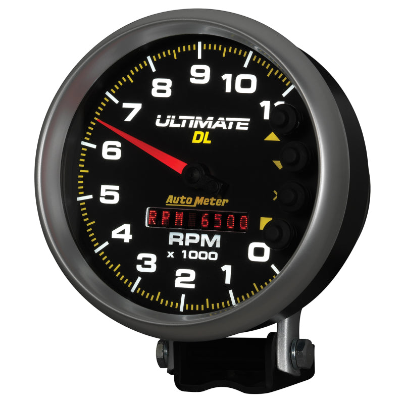 Autometer Ultimate DL Playback Drehzahlmesser, 12,7 cm, 11.000 U/min, Schwarz