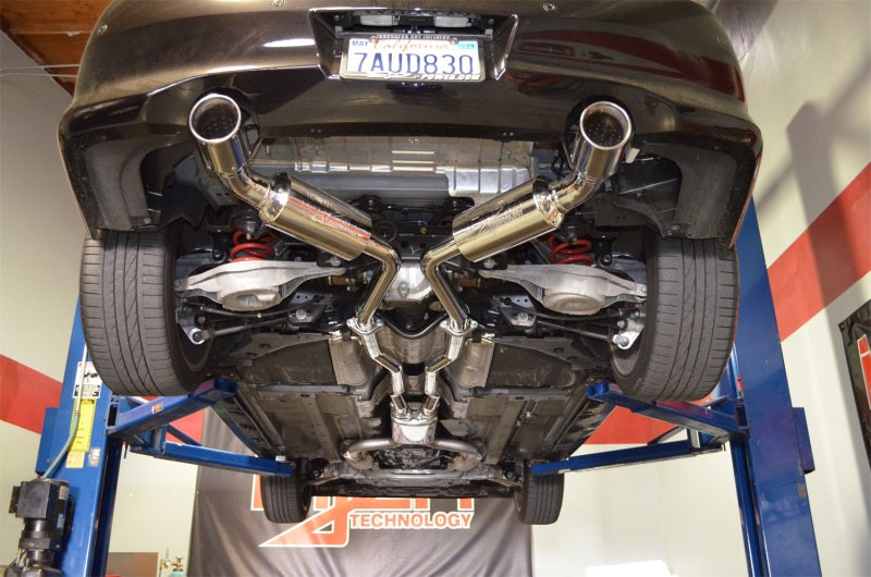 Injen 08–13 Infiniti G37/G37 IPL Coupé 3,7 l, 76 mm Edelstahlauspuff mit Titanspitzen
