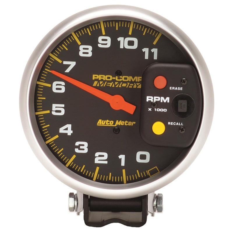 Autometer Pro-Comp 5 Zoll 0-11000 U/min Standfuß mit Drehzahlmesser mit Spitzenwertspeicher