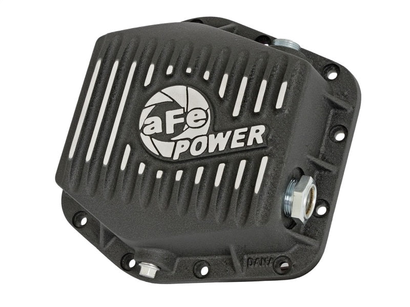 aFe Power Hinterachs-Differentialdeckel (bearbeitet schwarz) 15-17 GM Colorado/Canyon 12-Schraubenachsen