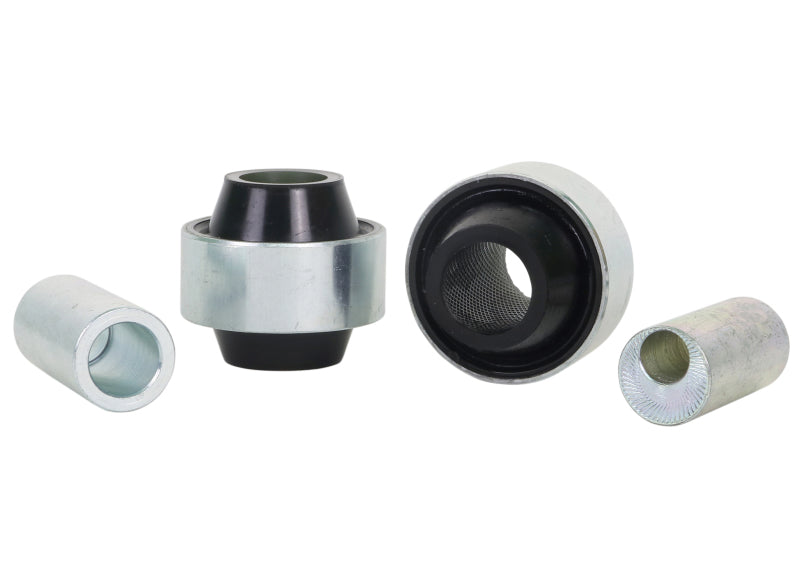 Whiteline Plus 10/08+ Mitsubishi Lancer CJ Anti-Lift/Caster Fr C/A – Lwr Innenbuchsensatz hinten