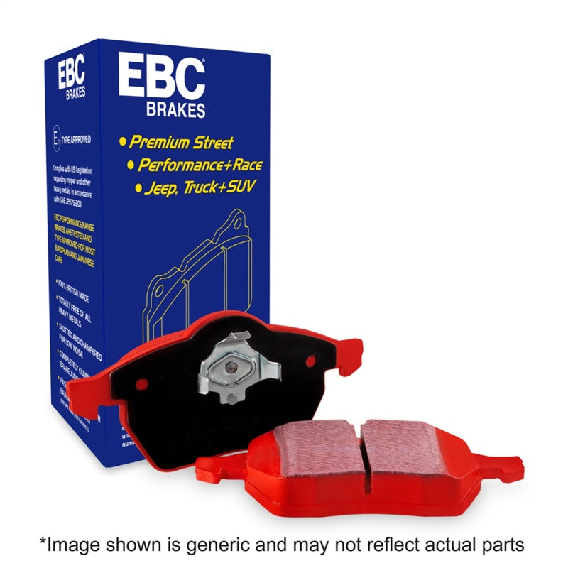 EBC 07+ Lexus LS460 4.6 Redstuff Bremsbeläge hinten