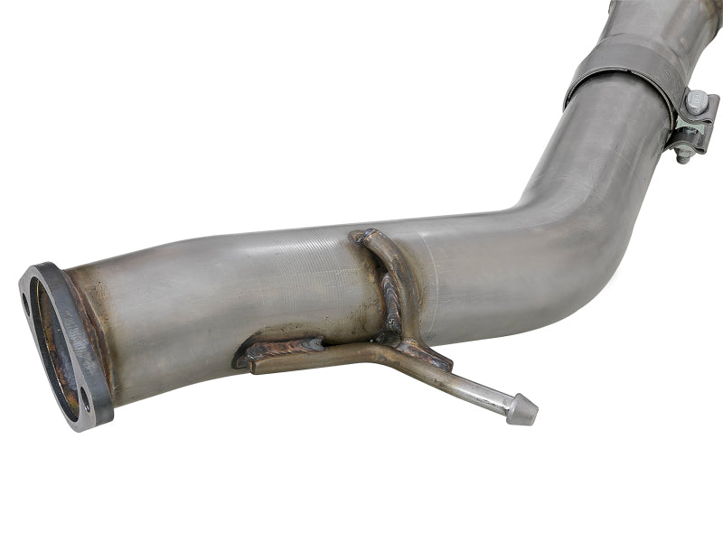 aFe Takeda 3 Zoll – 2,5 Zoll SS Axle-Back-Auspuff mit polierten Spitzen, 2018 Hyundai Elantra GT Sport I4-1,6 l (t)