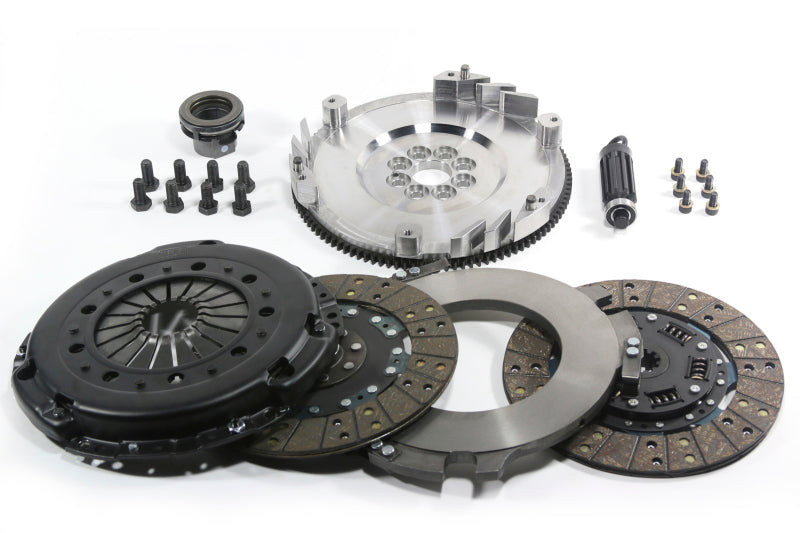 DKM Clutch BMW E46 M3 MS Doppelscheiben-Kupplungssatz mit Stahlschwungrad (890 Nm Drehmoment)