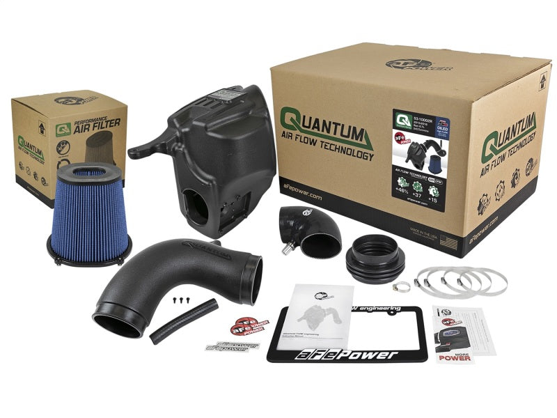aFe Quantum Pro 5R Kaltluftansaugsystem 13-18 Dodge Cummins L6-6,7L – geölt