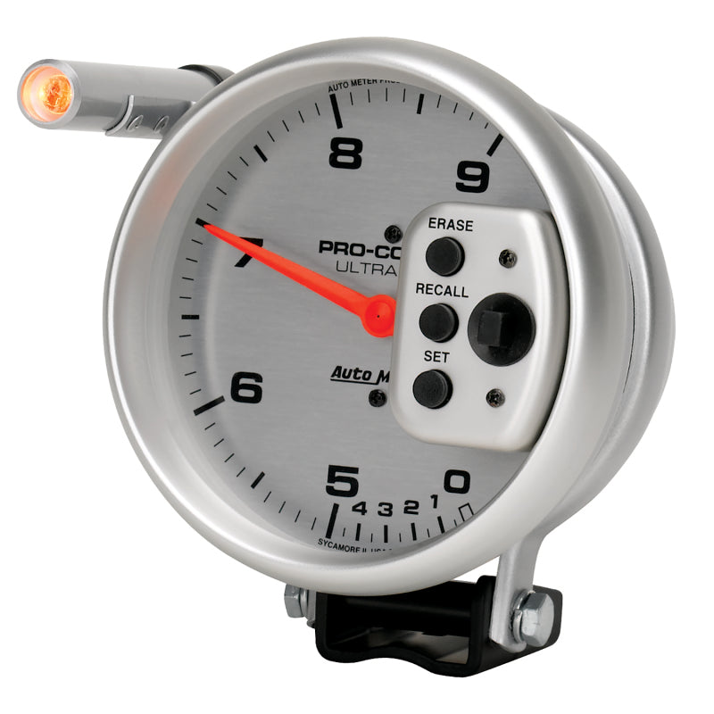 Autometer Ultra-Lite 5 Zoll 9000 U/min Dual Range mit Shift-Lite und Memory Tach