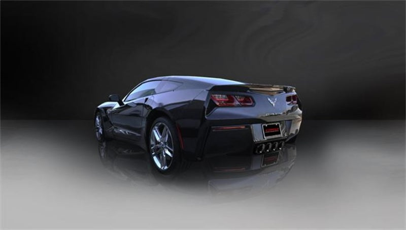 Corsa 14–19 Chevy Corvette C7 Coupé 6,2 l V8 AT/MT 2,75 Zoll Valve-Back Doppelausgang hinten schwarz Xtreme Exht