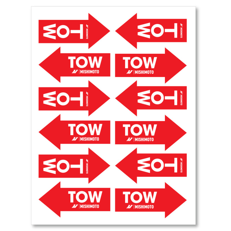 Mishimoto 2022+ Subaru WRX Vorderer Abschlepphaken, Rot