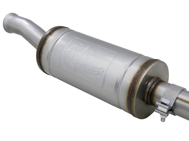 aFe MACH Force-Xp 2,5 Zoll 409SS Axle-Back Hi-Tuck Auspuffanlage 18-20 Jeep Wrangler (JL) V6 3,6L