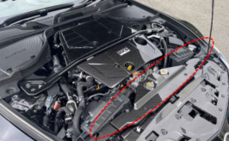 HKS 2023 Nissan Z Dry Carbon Kühlerabdeckung