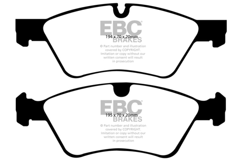 EBC 06 Mercedes-Benz E500 5.0 4-Matic Yellowstuff Bremsbeläge vorne