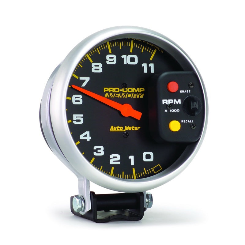 Autometer Pro-Comp 5 Zoll 0-11000 U/min Standfuß mit Drehzahlmesser mit Spitzenwertspeicher
