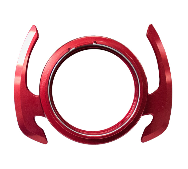 NRG Quick Release Kit Gen 4.0 – Rotes Gehäuse / Roter Ring mit Griffen