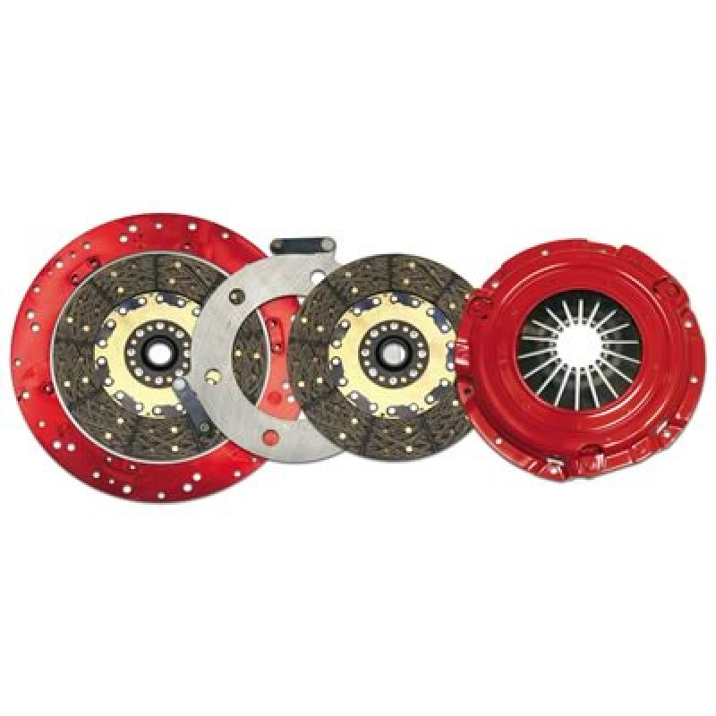 McLeod RST Kupplungssatz für Chevy Small/Big Block, 1-1/8 Zoll x 26 Spline, 9,688 Zoll Durchmesser Scheibe
