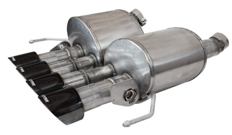 Corsa 2014–2019 Chevrolet Corvette C7 6,2 l 2,75 Zoll Xtreme Valve-Back mit Dual NPP und Quad BlackTips