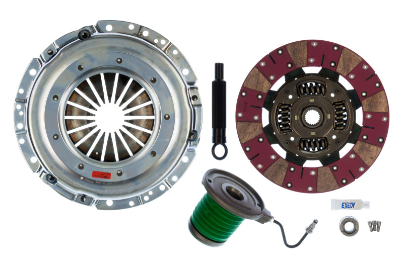 Exedy 2011–2016 Ford Mustang V8 Stage 2 Cerametallic Kupplung Kissen Knopf Scheibe Inc Slave