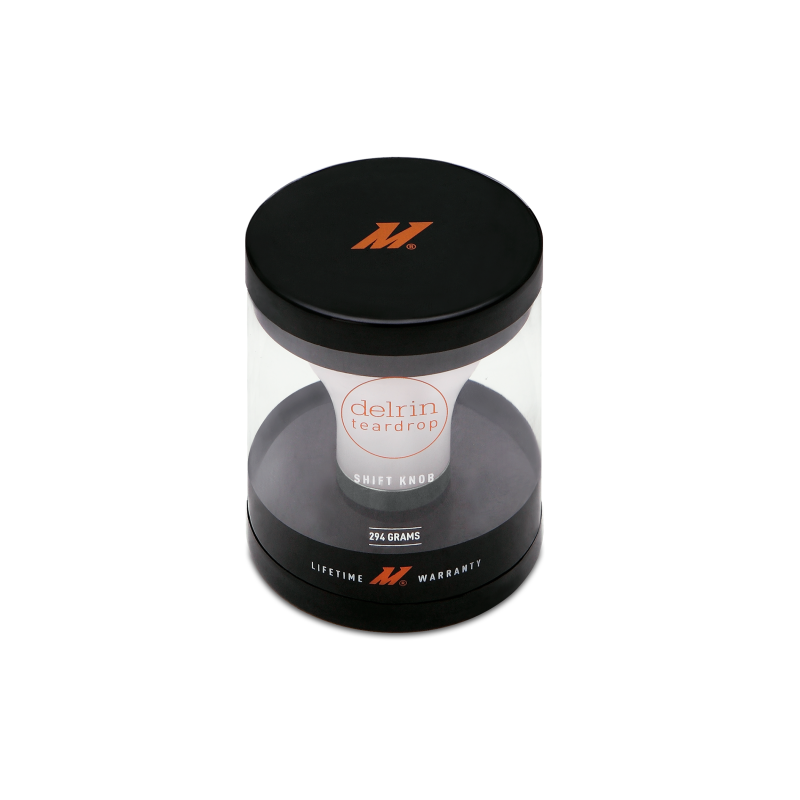 Mishimoto Teardrop-Schaltknauf - Weiß