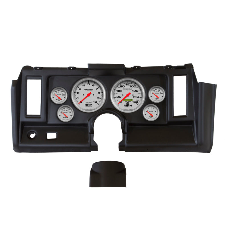 Autometer Ultra-Lite 1969 Camaro Armaturenbrett-Kit, 6-teilig, Drehzahlmesser/MPH/Kraftstoff/Öl/WTMP/Volt